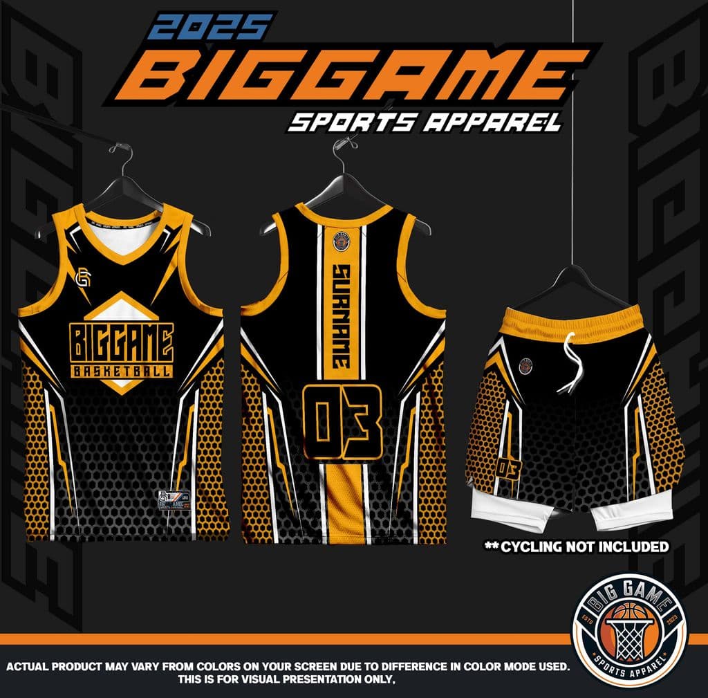 BEE basketball jersey design