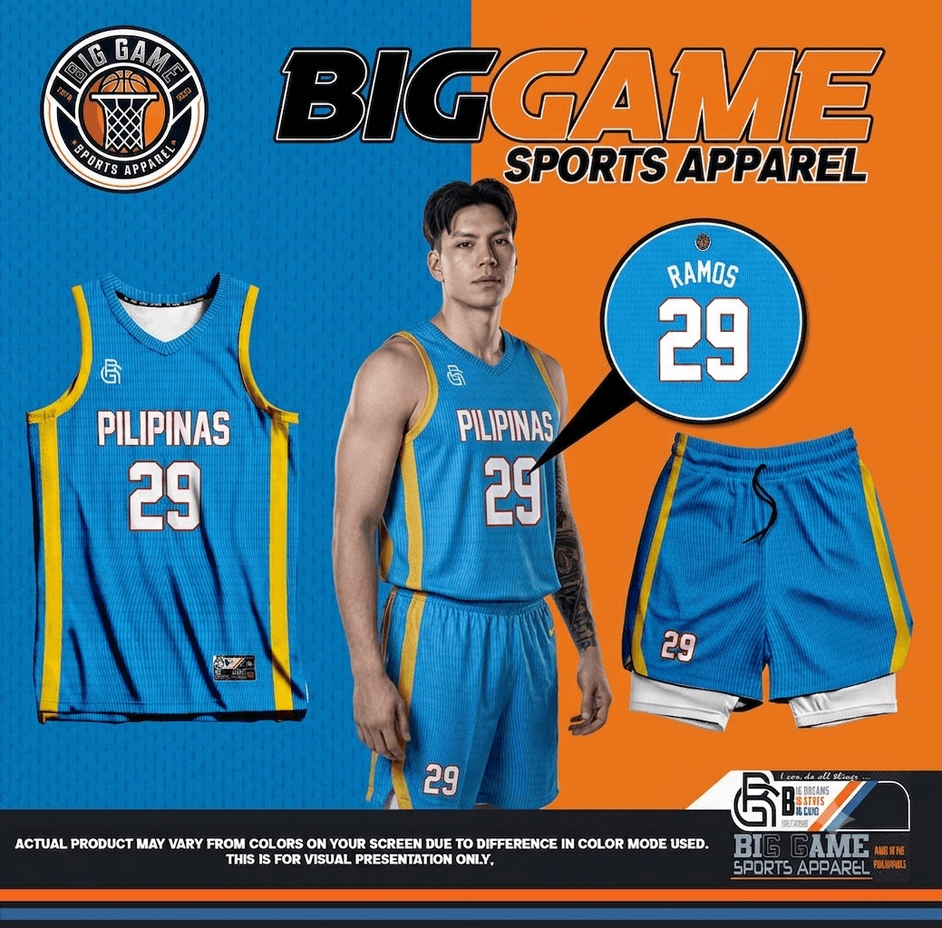 PILIPINAS basketball jersey design