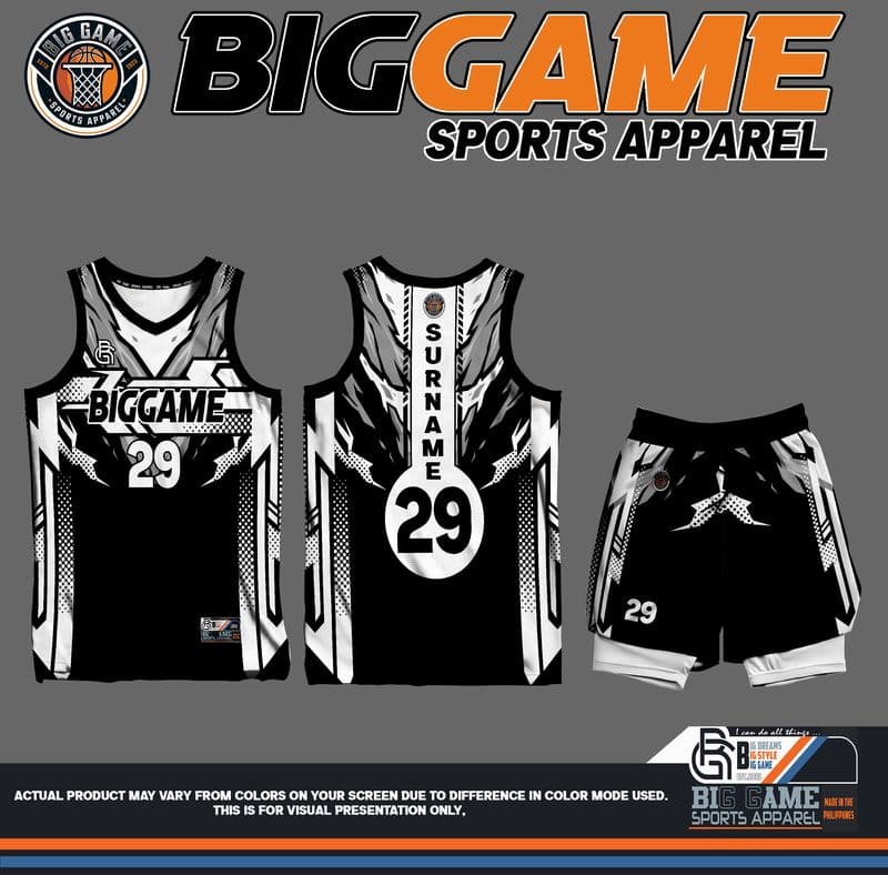 RAVEN basketball jersey design