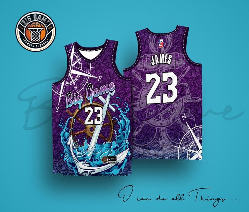 SAILOR basketball jersey design