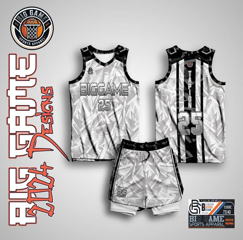 TAPS basketball jersey design