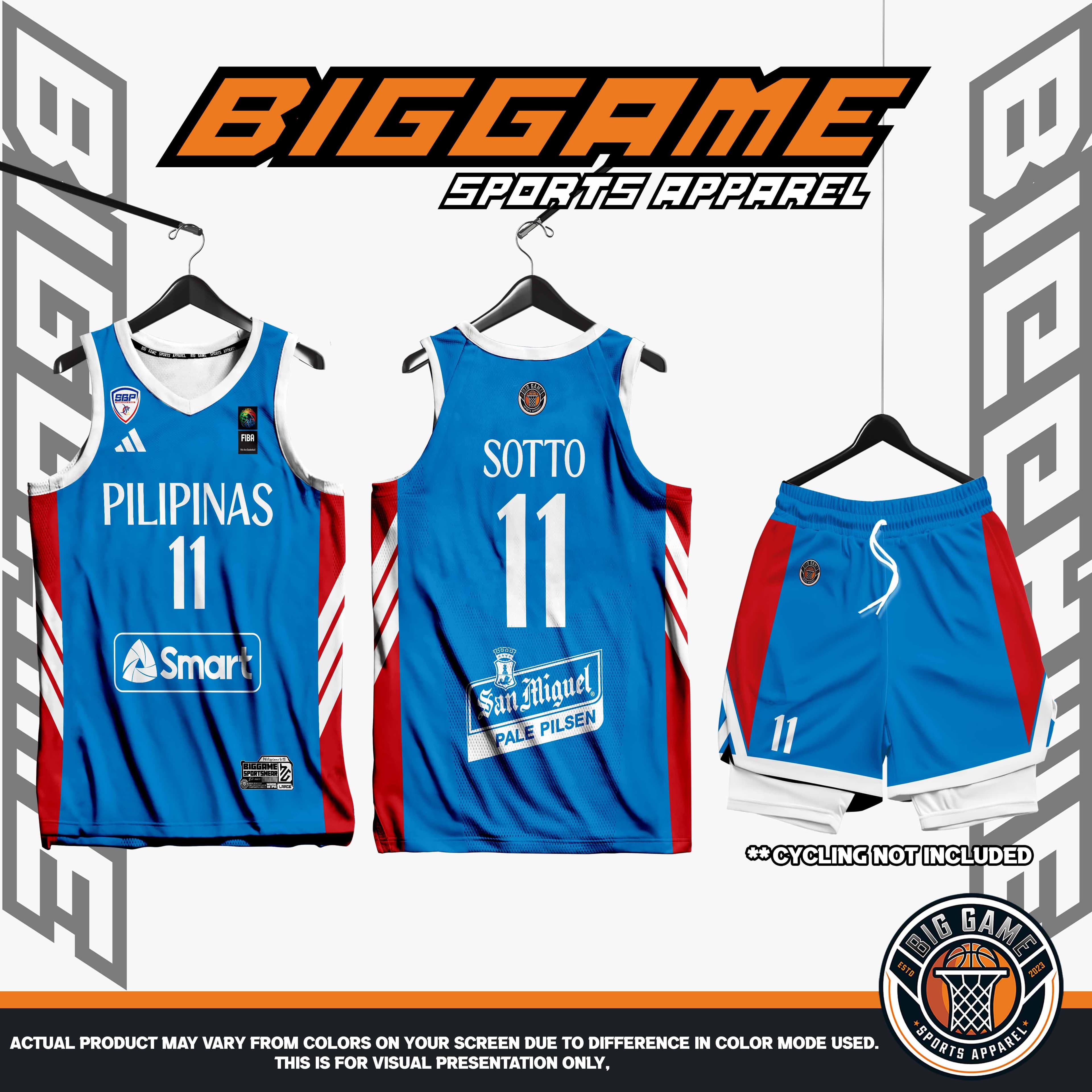 GILAS PILIPINAS 2026 basketball jersey design
