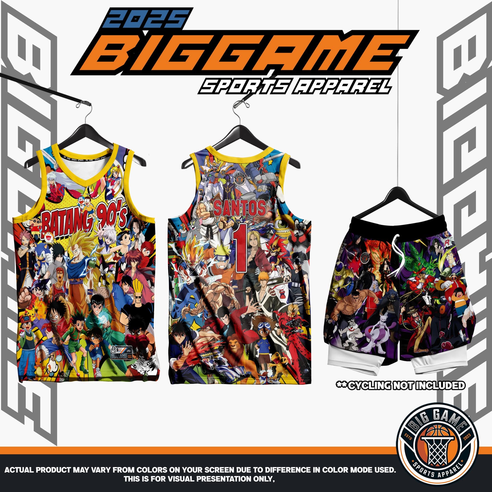 BATANG 90'S basketball jersey design