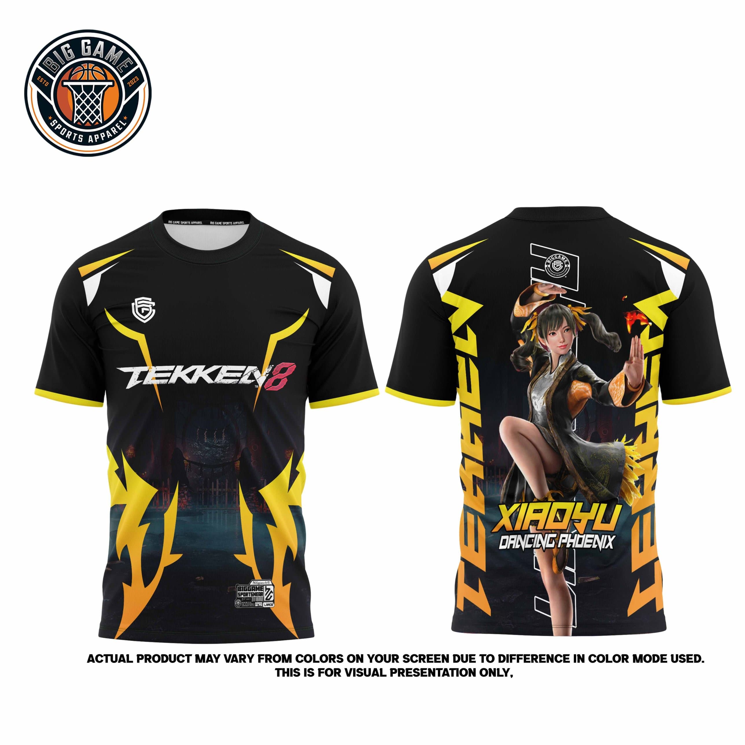 Xiaoyu Tekken 8 t-shirt set view