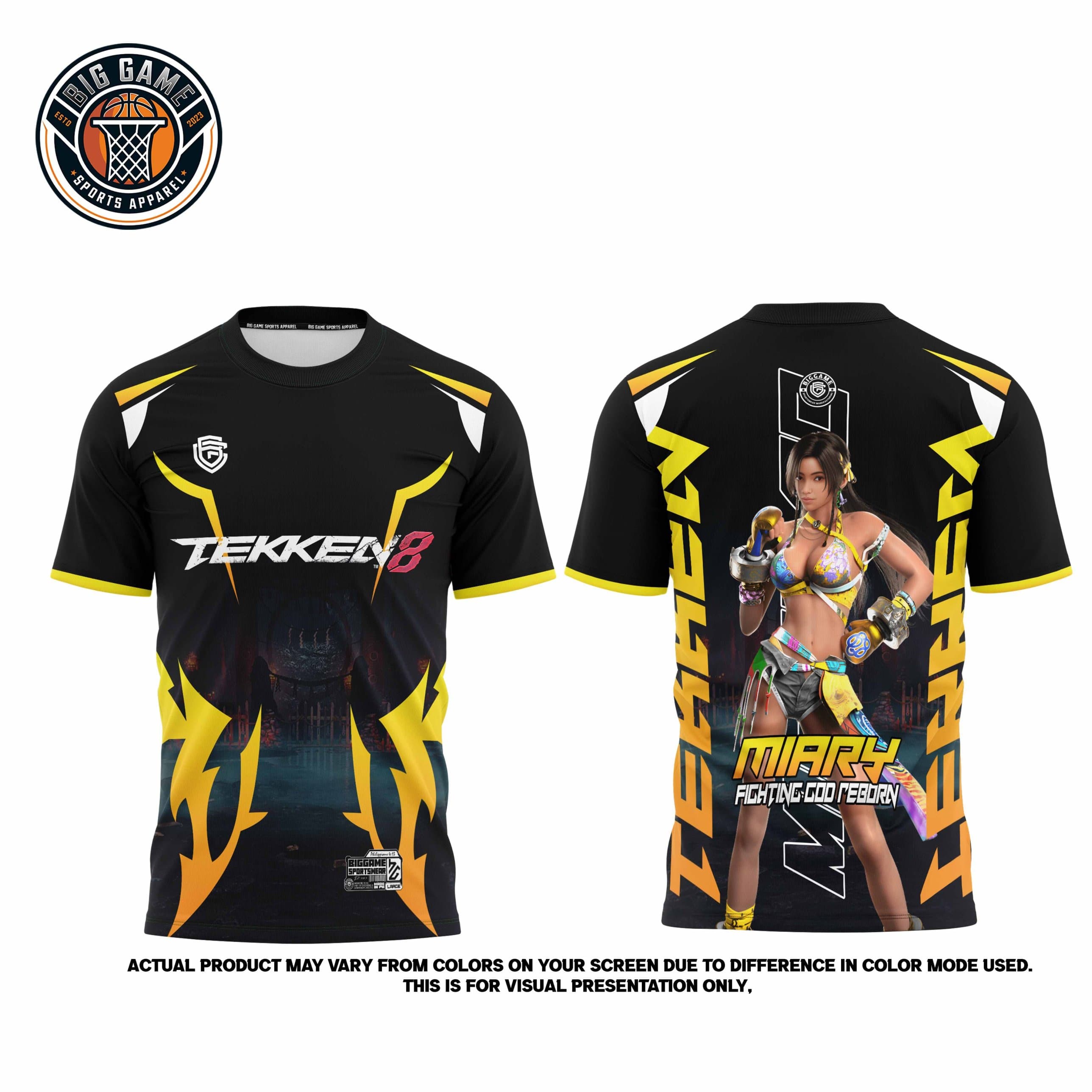 Miary Tekken 8 t-shirt set view