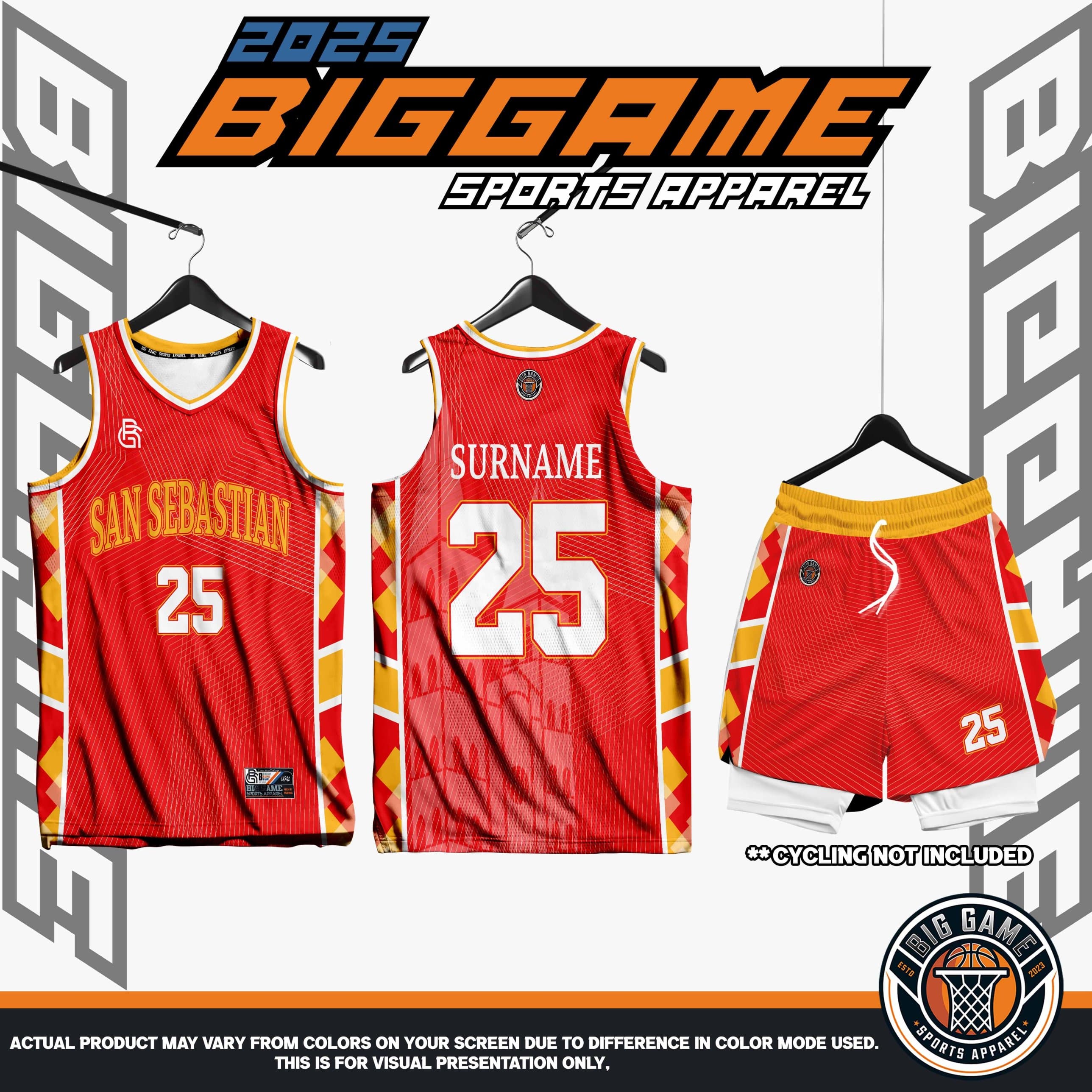 San Sebastian Jersey Set - Red